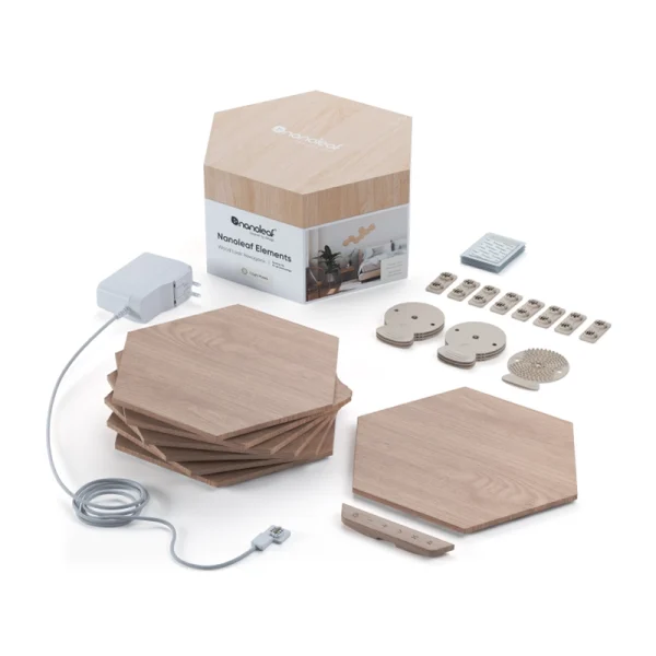 nanoleaf-wood-hexagons-light-panels-smarter-kit-7nl52-k-7003hb-7pk@1x