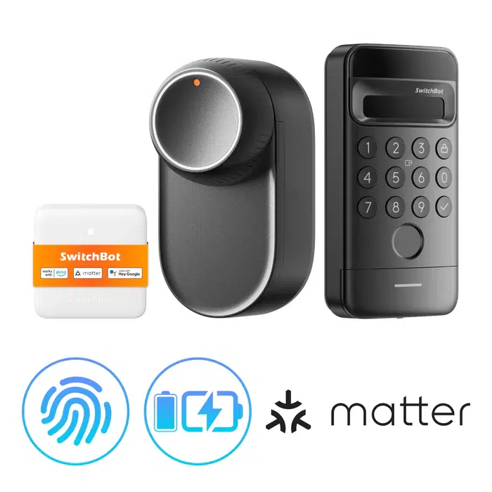 SwitchBot Lock Ultra Bundle חבילת מנעול חכם