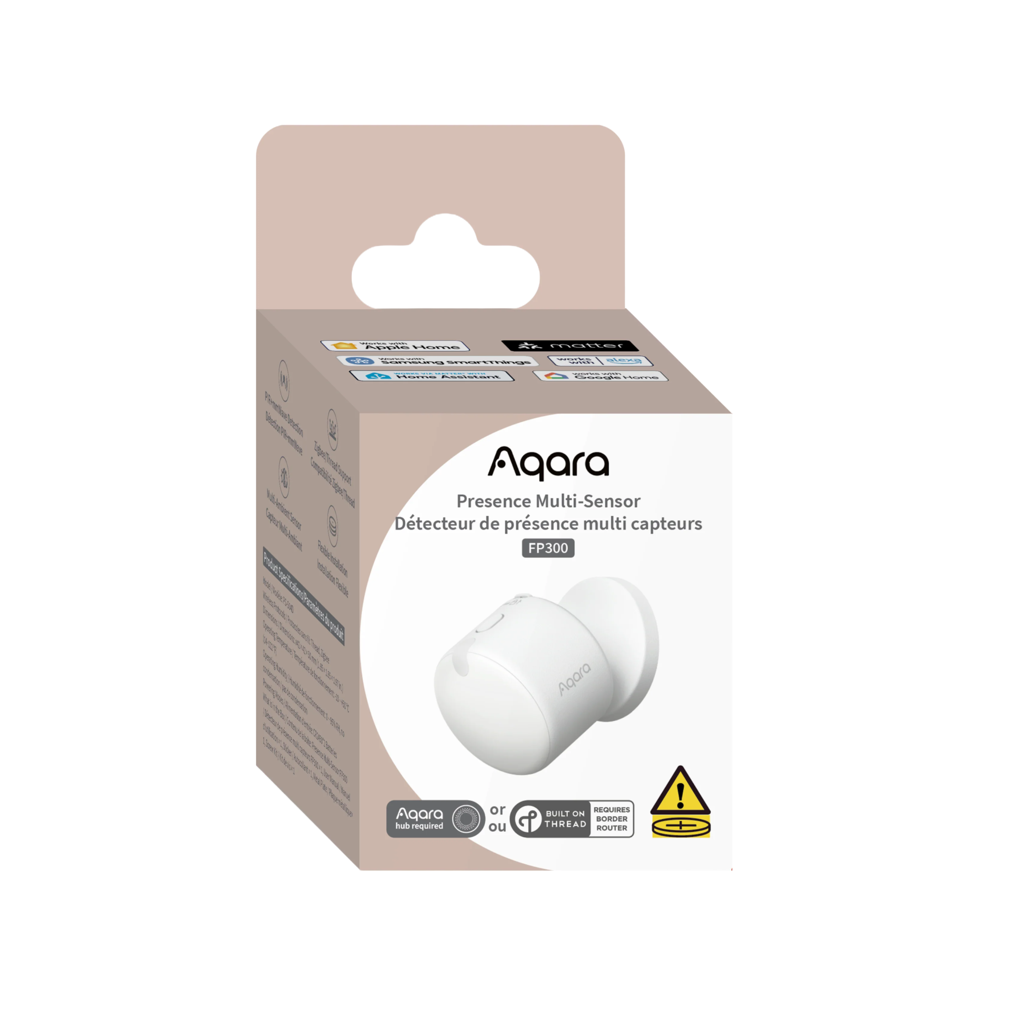 Aqara FP300 חיישן נוכחות רב-חיישני 5-ב-1